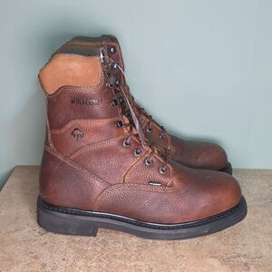Wolverine Tremor DuraShocks Leather Work Boots 10.5 EW NWOB